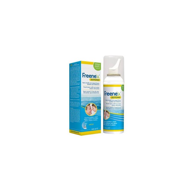 FREENEX ISOTONICO SPRAY NASALE CON ACQUA DI MARE 100 ML FREENEX ISOTONICO SPRAY NASALE CON ACQUA DI MARE 100 ML