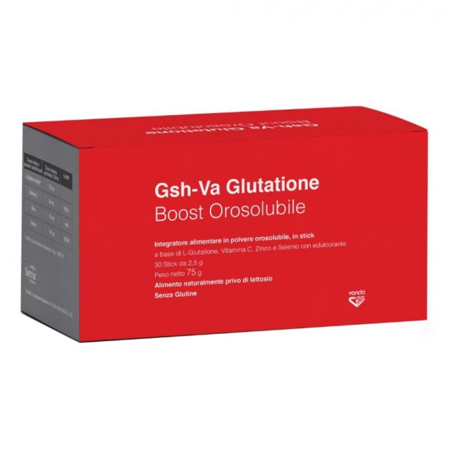 GSH VA GLUTATIONE BOOST 30 STICK OROSOLUBILI GSH VA GLUTATIONE BOOST 30 STICK OROSOLUBILI