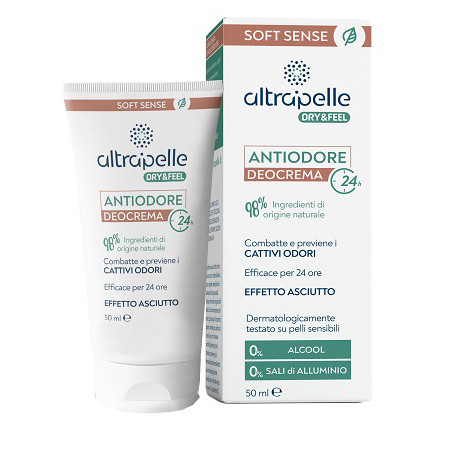 Altrapelle Dry & Feel Deocrema Antiodore 24h 50 Ml Altrapelle Dry & Feel Deocrema Antiodore 24h 50 Ml