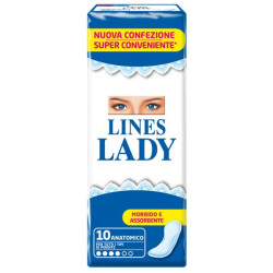 Lines Lady Anatomico 10 Pezzi
