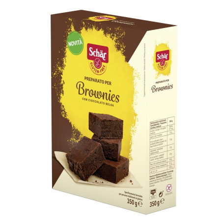 Schar Preparato Per Brownies Con Cioccolato Belga 350 G