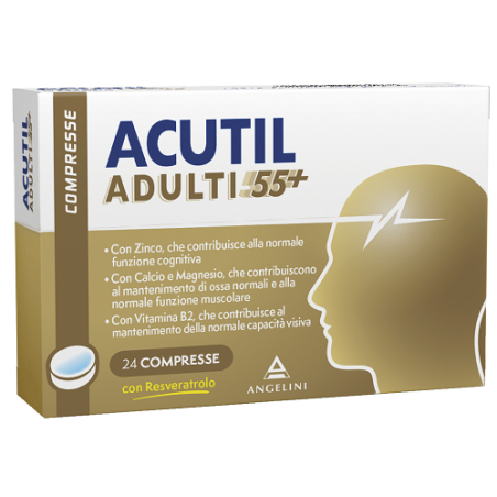 Acutil Adulti 55+ 24 Compresse It Acutil Adulti 55+ 24 Compresse It