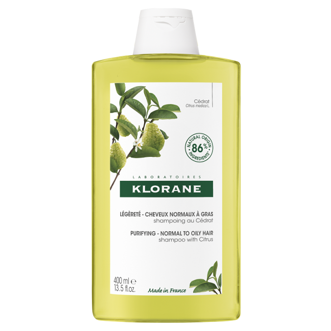 KLORANE SHAMPOO PURIFYING AL CEDRO 400 ML KLORANE SHAMPOO PURIFYING AL CEDRO 400 ML