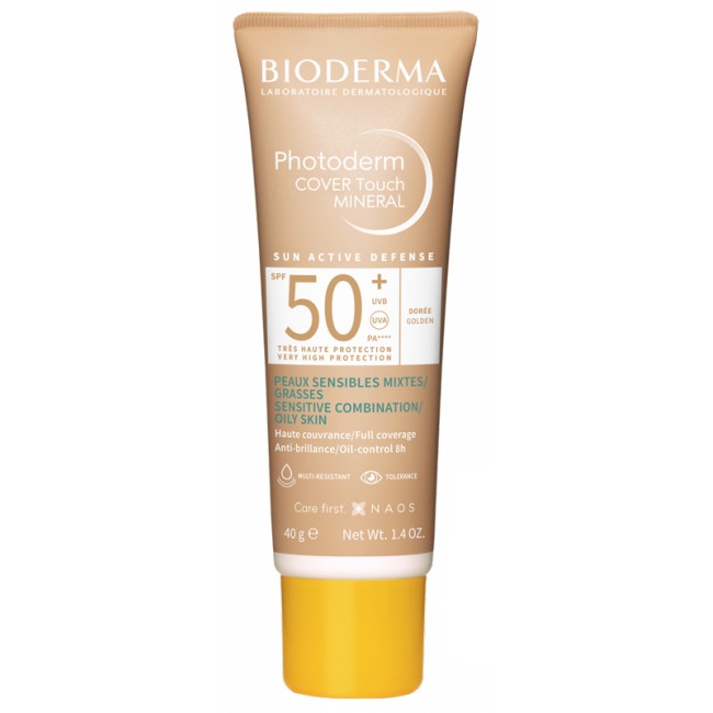 PHOTODERM COVER TOUCH MINERAL DORE' SPF50+ 40 ML PHOTODERM COVER TOUCH MINERAL DORE' SPF50+ 40 ML