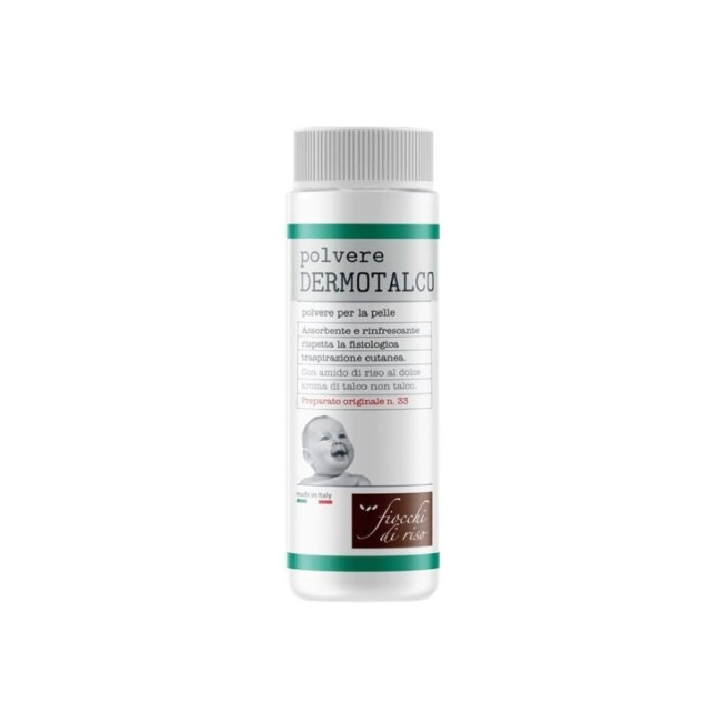 Fiocchi Di Riso Dermotalco 100 G Rinfrescante Assorbente