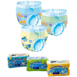 SWIMMIES PANNOLINO PANTS S3 12 KG+ TAGLIA M 11 PEZZI