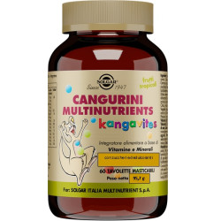 Cangurini Multinutrients Frutti Tropicali 60 Tavolette