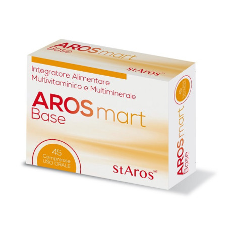 Arosmart Base Integratore Di Vitamine E Minerali 45 Compresse Arosmart Base Integratore Di Vitamine E Minerali 45 Compresse