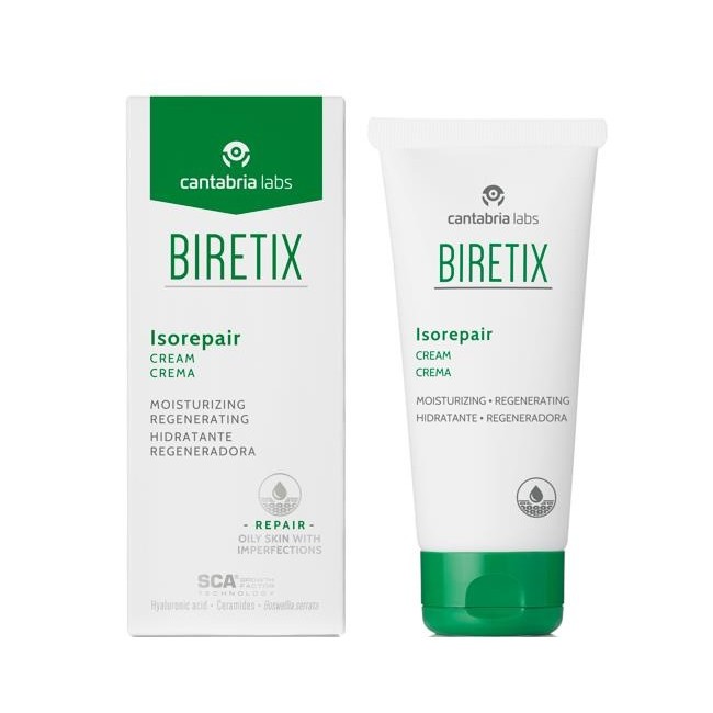 Tubetto da 50 ml di BIretix Isorepair Crema Viso Lenitiva Anti Secchezza Tubetto da 50 ml di BIretix Isorepair Crema Viso Lenitiva Anti Secchezza
