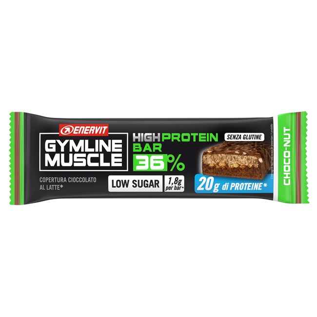 GYMLINE PROTEIN BAR 36 CHOCO NUT LS 55 G GYMLINE PROTEIN BAR 36 CHOCO NUT LS 55 G