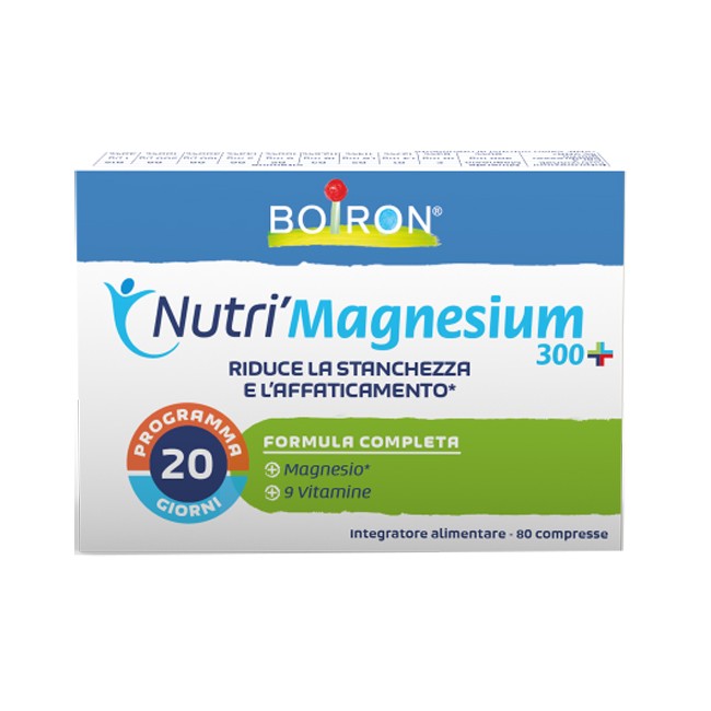 NUTRI'MAGNESIUM 300+ 80 COMPRESSE NUTRI'MAGNESIUM 300+ 80 COMPRESSE