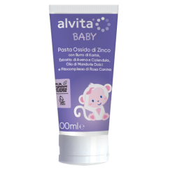 Alvita Baby Pasta Ossido Di Zinco 100 Ml