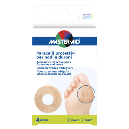 PARACALLI MASTER-AID FOOTCARE NODI E DURONI 4 PEZZI B8