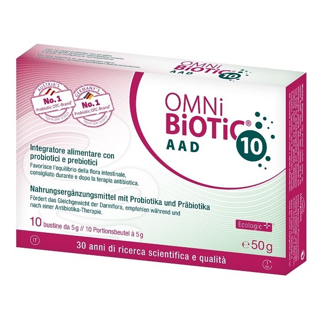 OMNI BIOTIC 10 AAD 10 BUSTINE DA 5 G OMNI BIOTIC 10 AAD 10 BUSTINE DA 5 G