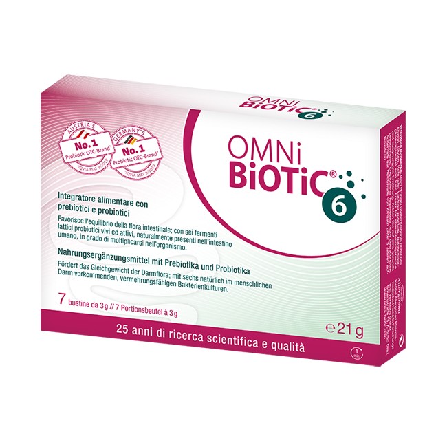 OMNI BIOTIC 6 POLVERE 7 BUSTINE DA 3 G OMNI BIOTIC 6 POLVERE 7 BUSTINE DA 3 G