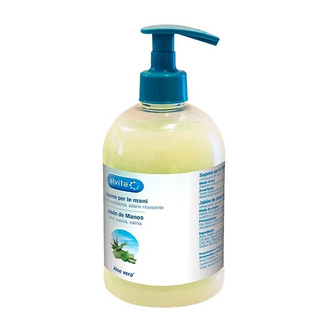 ALVITA SAPONE MANI ALOE VERA 500 ML ALVITA SAPONE MANI ALOE VERA 500 ML
