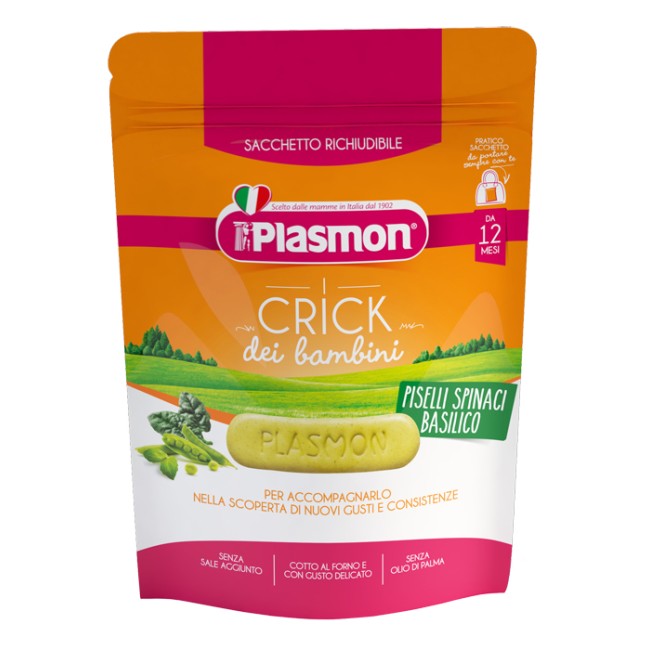 PLASMON CRICK SPINACI E PISELLI 100 G PLASMON CRICK SPINACI E PISELLI 100 G