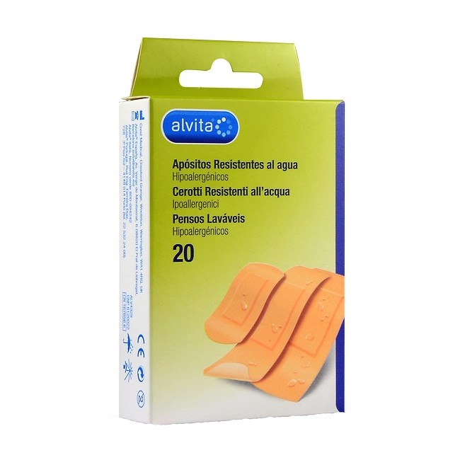 ALVITA CEROTTI IMPERMEABILE 20 PEZZI ALVITA CEROTTI IMPERMEABILE 20 PEZZI