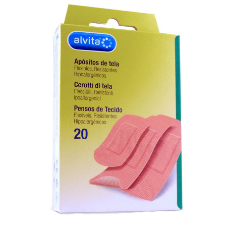 CEROTTO TELA 20 PEZZI ALVITA CEROTTO TELA 20 PEZZI ALVITA