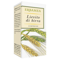Confezione da 120 compresse di Lievito Di Birra, integratore per il benessere dei capelli e del cuoio capelluto.