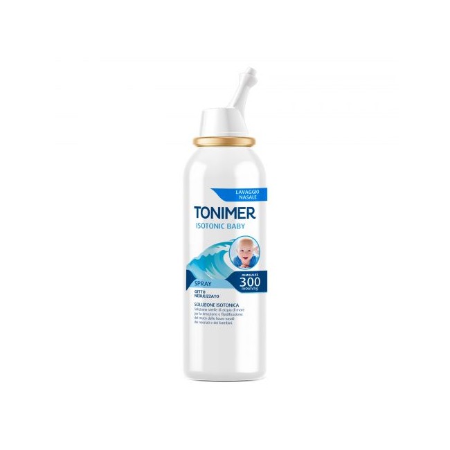 Flacone da 100 Ml di Tonimer MD isotonic baby spray nasale isotonico per bambini. Flacone da 100 Ml di Tonimer MD isotonic baby spray nasale isotonico per bambini.