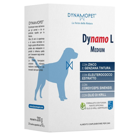 Dynamo L Medium 20 Bustine Da 10 G Dynamo L Medium 20 Bustine Da 10 G