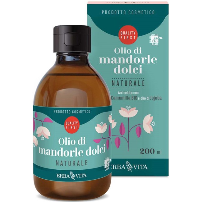OLIO DI MANDORLE DOLCI NATURALE 200 ML OLIO DI MANDORLE DOLCI NATURALE 200 ML