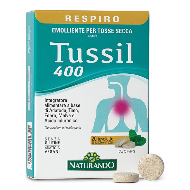 TUSSIL 400 20 COMPRESSE TUSSIL 400 20 COMPRESSE