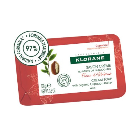 Confezione da 100 grammi di Klorane Crema Sapone All'Ibisco. Confezione da 100 grammi di Klorane Crema Sapone All'Ibisco.