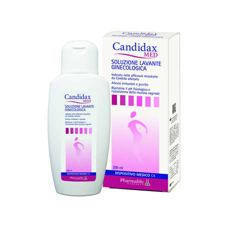 CANDIDAX MED SOLUZIONE LAVANTE GINECOLOGICA 200 ML CANDIDAX MED SOLUZIONE LAVANTE GINECOLOGICA 200 ML