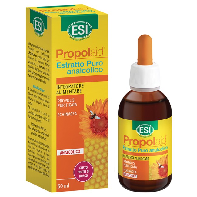 ESI PROPOLAID ESTRATTO PURO ANALCOLICO 50 ML ESI PROPOLAID ESTRATTO PURO ANALCOLICO 50 ML