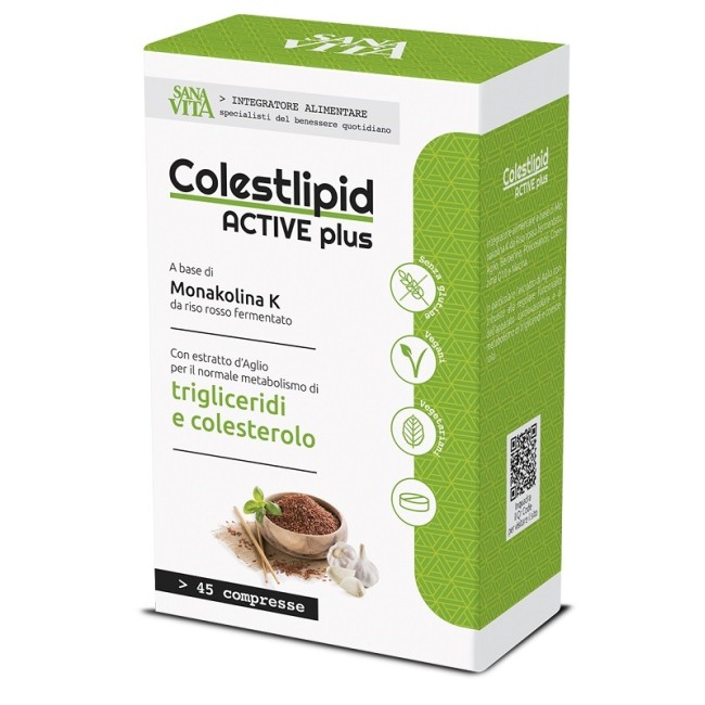 SANAVITA COLESTLIPID PLUS 45 COMPRESSE SANAVITA COLESTLIPID PLUS 45 COMPRESSE