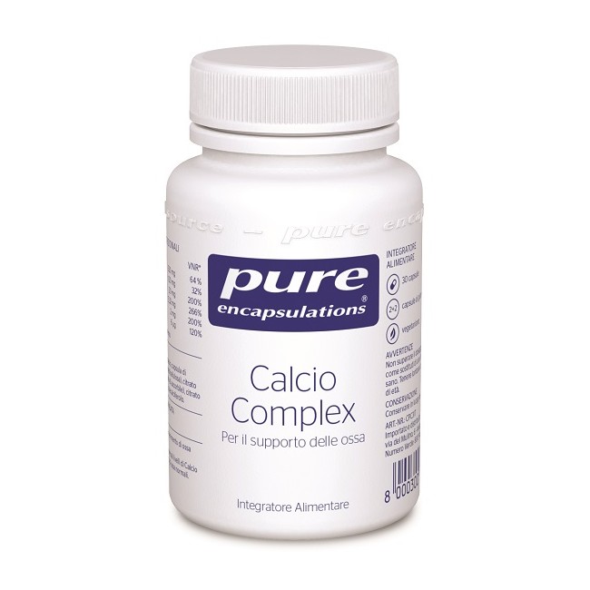 PURE ENCAPSULATIONS CALCIO COMPLEX 30 CAPSULE PURE ENCAPSULATIONS CALCIO COMPLEX 30 CAPSULE