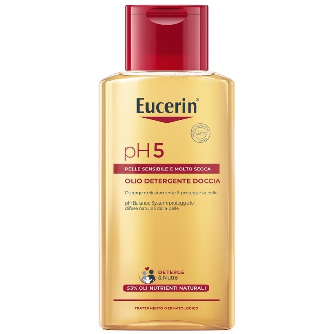 Flacone da 200 ml di Eucerin Ph5 Olio Detergente Doccia Flacone da 200 ml di Eucerin Ph5 Olio Detergente Doccia