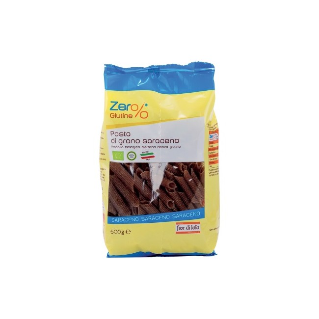 ZERO% GLUTINE PENNE DI GRANO SARACENO BIO 500 G ZERO% GLUTINE PENNE DI GRANO SARACENO BIO 500 G