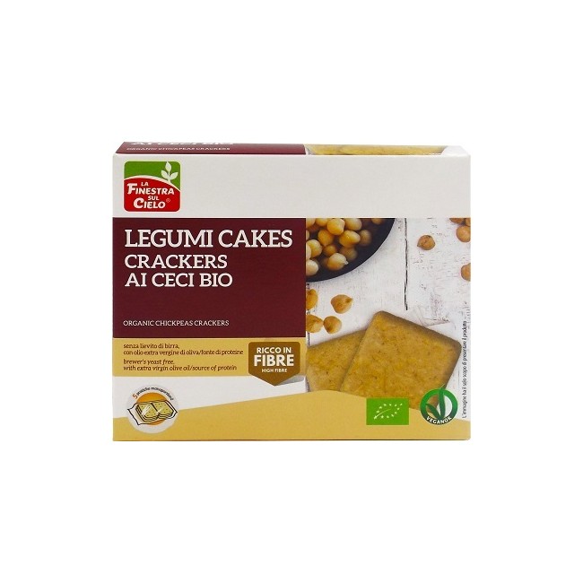 LEGUMICAKES-CRACKERS DI CECI LEGUMICAKES-CRACKERS DI CECI