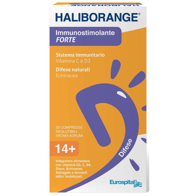 HALIBORANGE IMMUNOSTIMOLANTE FORTE 20 COMPRESSE HALIBORANGE IMMUNOSTIMOLANTE FORTE 20 COMPRESSE