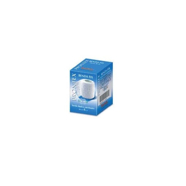 BENDA ELASTICA PRONTEX FIX AUTOFISSANTE 6 CM DI ALTEZZA PER 4 METRI IN ESTENSIONE BENDA ELASTICA PRONTEX FIX AUTOFISSANTE 6 CM DI ALTEZZA PER 4 METRI IN ESTENSIONE