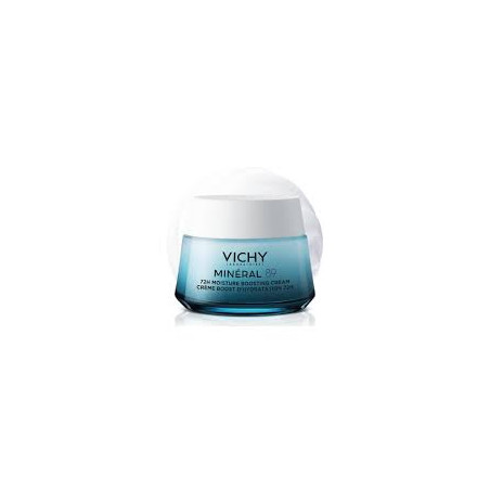 Vasetto da 50 ml di Vichy Mineral 89 Crema Ricca Idratante Per Tutti I Tipi Di Pelle.