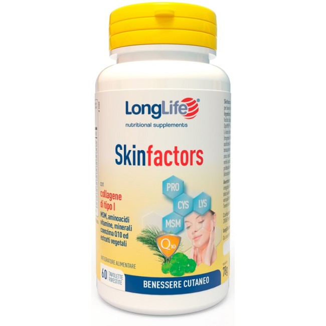 LONGLIFE SKIN FACTORS 60 TAVOLETTE LONGLIFE SKIN FACTORS 60 TAVOLETTE