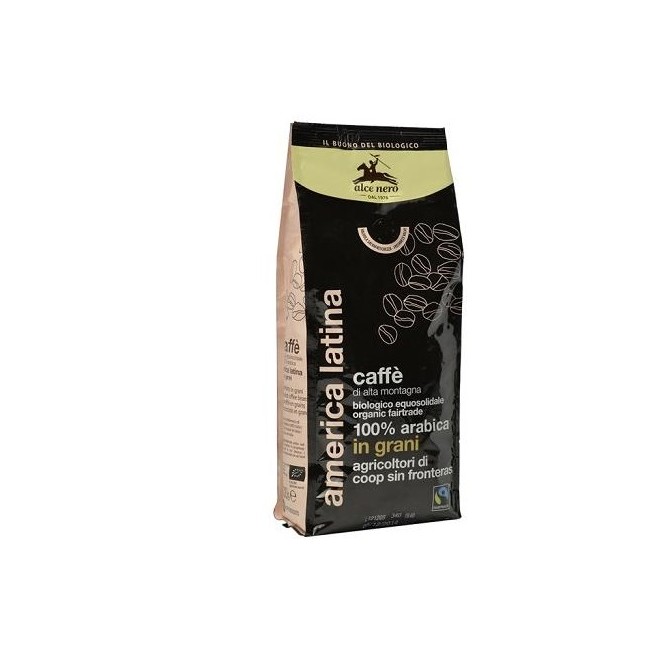 CAFFE' IN GRANI 100% ARABICA BIO FAIRTRADE 500 G CAFFE' IN GRANI 100% ARABICA BIO FAIRTRADE 500 G