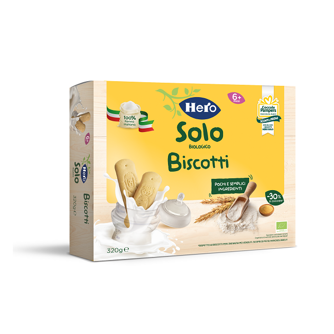 HERO BABY SOLO BISCOTTO SOLUBILE 8X40 G