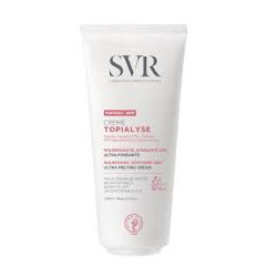 Confezione da 200 ml di Svr Topialyse crema idratante nutriente per pelle secca e sensibile.