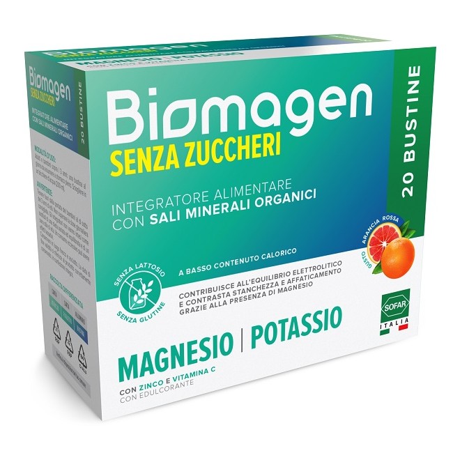 BIOMAGEN SENZA ZUCCHERI 20 BUSTINE BIOMAGEN SENZA ZUCCHERI 20 BUSTINE