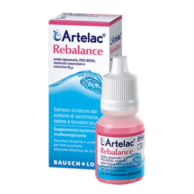ARTELAC REBALANCE GOCCE OCULARI MULTIDOSE SENZA CONSERVANTI 10 ML ARTELAC REBALANCE GOCCE OCULARI MULTIDOSE SENZA CONSERVANTI 10 ML