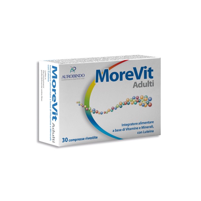 MOREVIT ADULTI 30 COMPRESSE MOREVIT ADULTI 30 COMPRESSE