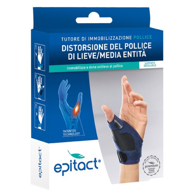 EPITACT TUTORE IMMOBILIZZAZIONE POLLICE MANO DESTRA L EPITACT TUTORE IMMOBILIZZAZIONE POLLICE MANO DESTRA L