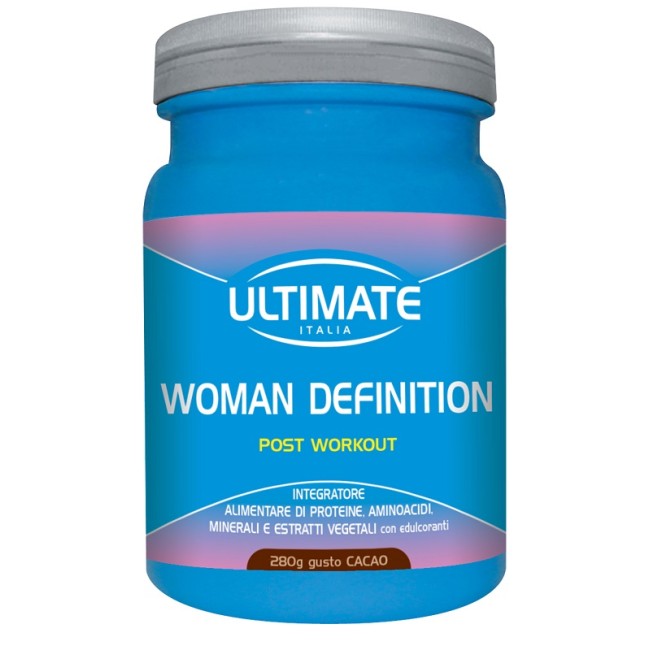 ULTIMATE WOMAN DEFINITION POST-WORKOUT CACAO 280 G ULTIMATE WOMAN DEFINITION POST-WORKOUT CACAO 280 G
