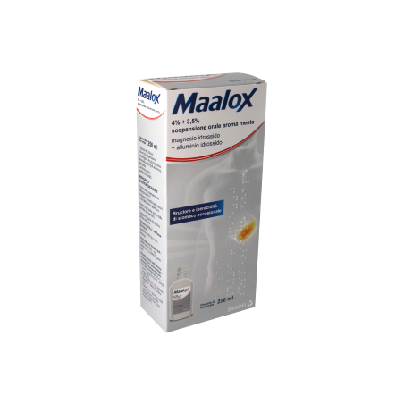 MAALOX*OS SOSP 250ML 4%+3,5% MAALOX*OS SOSP 250ML 4%+3,5%
