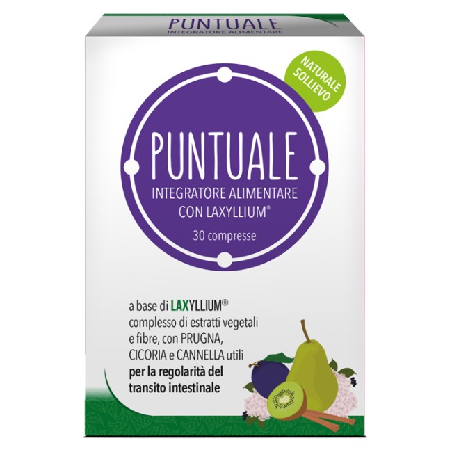PUNTUALE CON LAXYLLIUM 30 COMPRESSE PUNTUALE CON LAXYLLIUM 30 COMPRESSE